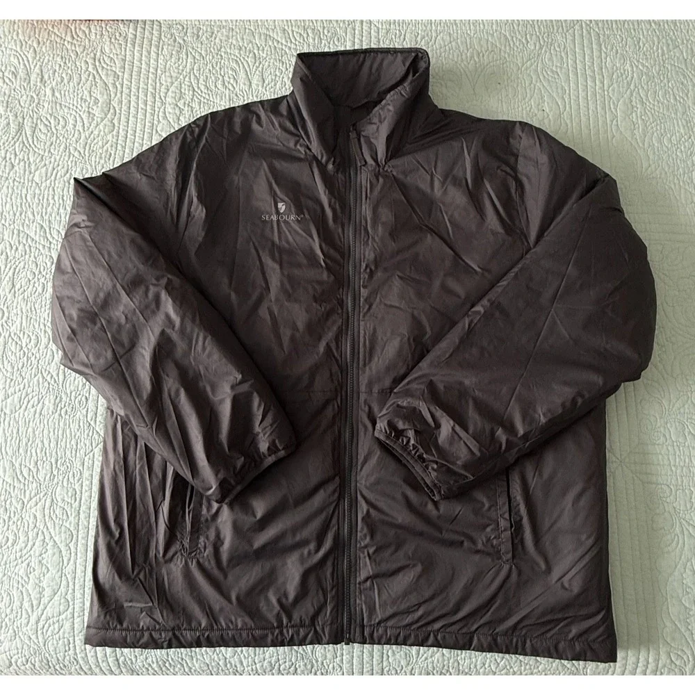 Helly Hansen for Seabourn‎ PolarShield Puffer Winter Insulator Jacket Gray - 3XL